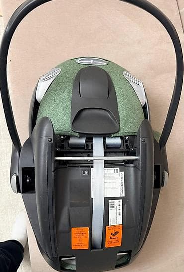 силиконовые накладки: Автокресло, цвет - Зеленый, Б/у — 7