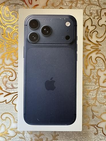 one plus 10: IPhone 17 Pro Max, Новый, 1 ТБ, Midnight, Коробка — 1