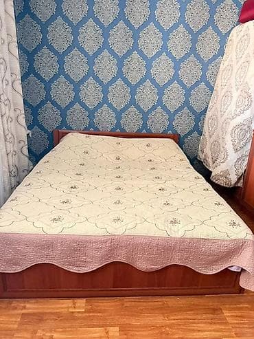 Мебель: Гарнитур для спальни и гостиной в классическом стиле (орех/вишня) — 2