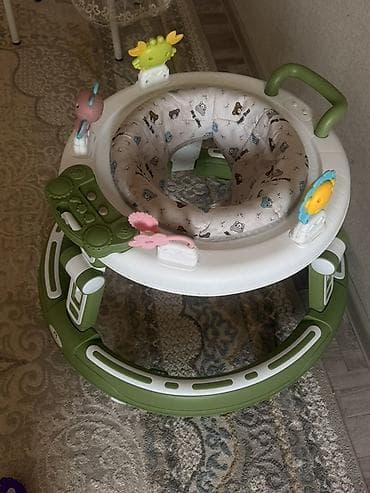 сту: Детский стульчик‑шезлонг/качалка с колесами - Универсальная модель — 3