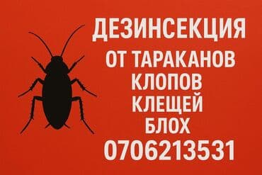 Дезинфекция, дезинсекция, | Тараканы, | Квартиры