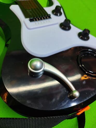 Паркет: Гитара игрушка музыкальная🎸 Комплектация товара: гитара, 3 батарейки✅ — 6