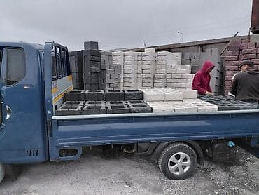 кирпич скупка: Пескоблок Рваный, Заборный, 150x400x200, Бесплатная доставка — 2