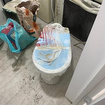 Унитазы: Унитаз Напольный, Б/у, Материал: Фаянс — 1