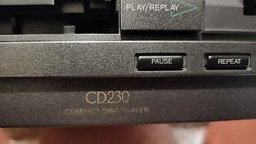 камеры для видео: CD-проигрыватель Philips CD230 крышки нету, полностью рабочий. - Тип — 5