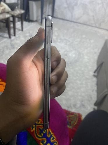 интерактив: IPhone X, Б/у, 256 ГБ, Серебристый, 100 % — 3