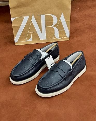 zara: Мужские кроссовки, 40, Zara, Новый, цвет - Синий — 3
