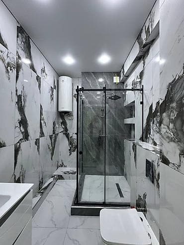 Квартиры: 2 комнаты, 73 м², Асанбай мкр Элитка, 11 этаж, Свежий ремонт — 4