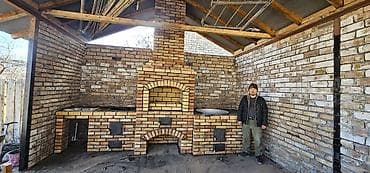 Печные комплексы из кирпича под ключ - Проектирование и кладка at lalafo.kg Печные комплексы из кирпича под ключ - Проектирование и кладка