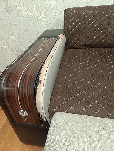 Үй жана бакча: Диван-кровать с раскладным механизмом - Тип: прямой диван — 2