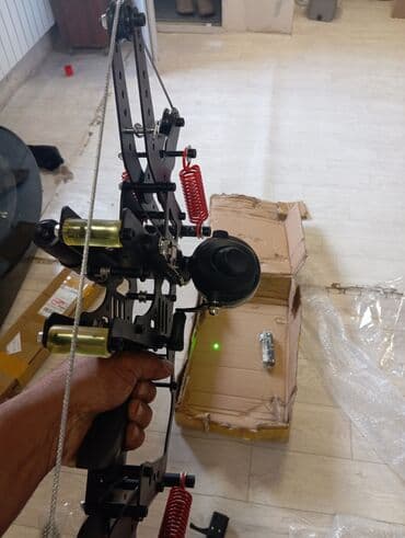 прибор ночного видения для охоты бу: Компактный арбалет с металлическим корпусом черного цвета. Оснащен — 9