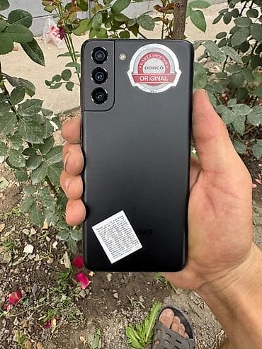 pixel pro: Samsung Galaxy S21 Plus, Б/у, цвет - Черный — 1