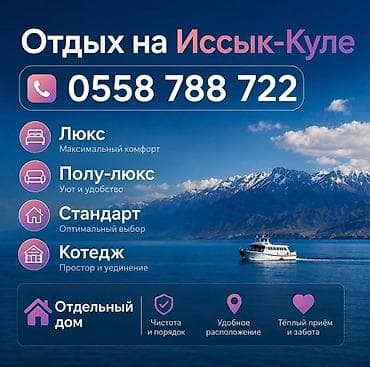 Недвижимость: Коттедж, Чолпон-Ата — 1