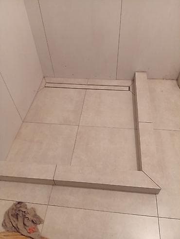 Жасалгалоочу жумуштар: Отделка ванных комнат и душевых «под ключ» Профессиональная укладка — 8