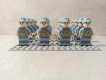 Оюнчуктар: Наборы из 20 штук военных из качественного пластика — 4