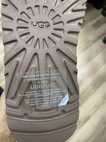 кроксы крокс crocs: Продаются новые, замшевые угги бренд UGG. Внутри овчина австралийского — 5