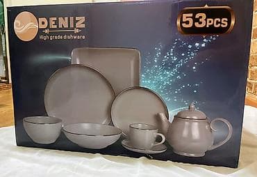 заварник: Набор столовой посуды DENIZ, 53 предмета (High grade dishware) — 1