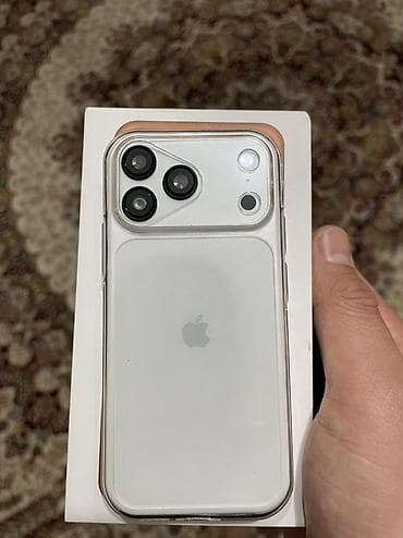 18 айфон: IPhone 17, Новый, Белый, Коробка — 1
