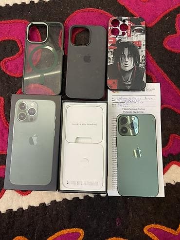 iphone 13 128 gb: IPhone 13 Pro, 256 ГБ, Alpine Green, Коробка — 1