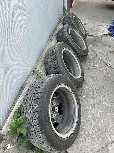 Унаа: Дөңгөлөктөр монтажда 215 / 65 / R 16, Кыш, Колдонулган, Комплект, Жеңил унаалар, Куйма, тешиктери - 5 — 3