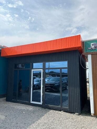 купить контейнер 6 метровый: Модульный торговый павильон из металлокаркаса с панорамным — 4