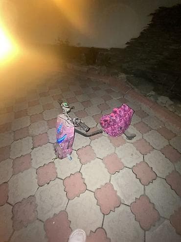 Детский мир: Детский самокат, Трёхколёсный, Б/у — 1