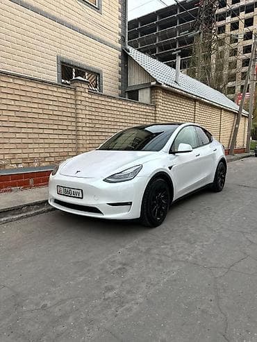 tes: Tesla Model Y: 2021 г., Вариатор, Электромобиль, Кроссовер — 1