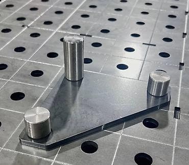 апарат газоблок: Оснастка к сварочному столу 3D, бочонки, углы, упоры, быстрозажимные — 8