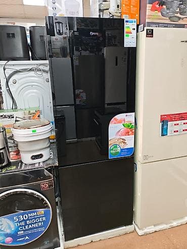 mini refrigerator: 😍 Холодильники по складским ценам 33 900 сом. 👍 Двухкамерный — 8
