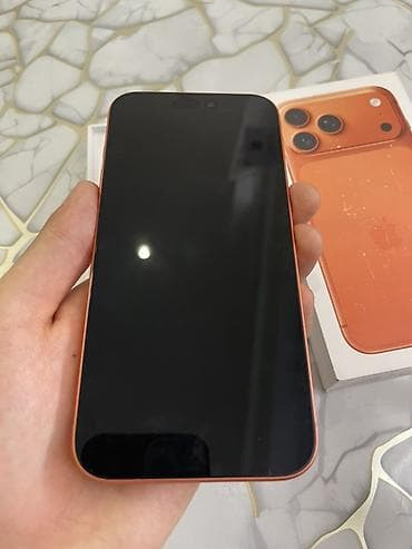 iphone xs mac: IPhone 17 Pro Max, Б/у, 256 ГБ, Оранжевый, Зарядное устройство, Кабель, Коробка, 100 % — 4