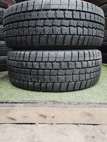 шины 2255016: Шины 225 / 55 / R 16, Зима, Б/у, Пара, Легковые, Япония, Dunlop — 1