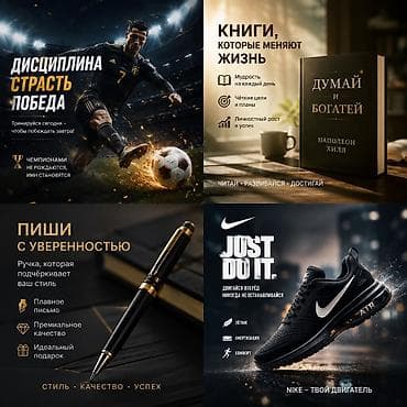 Кызматтар: Профессиональное создание AI‑видео под ключ Что предлагается: - — 4