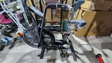 купить домашний тренажер велосипед: Airbike оригинал. грузоподъёмность 150кг. Новая в коробке — 1