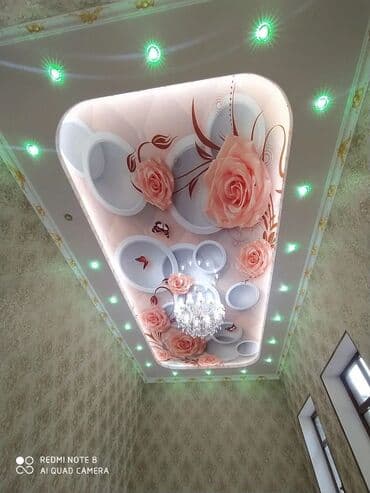 поменяю: Натяжной потолок Глянцевое, Матовое, 3D потолки Гарантия, Бесплатная консультация, Бесплатный замер — 1