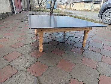 купить столик на кухню: Кухонный стол, Новый, Прямоугольный, Нераскладной — 1