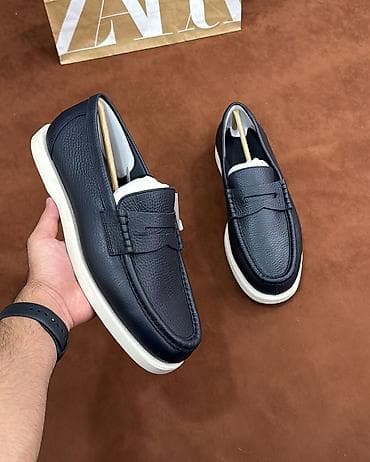 zara: Мужские кроссовки, 40, Zara, Новый, цвет - Синий — 2