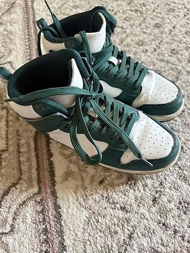 Кроссовки, 36, Б/у, цвет - Зеленый