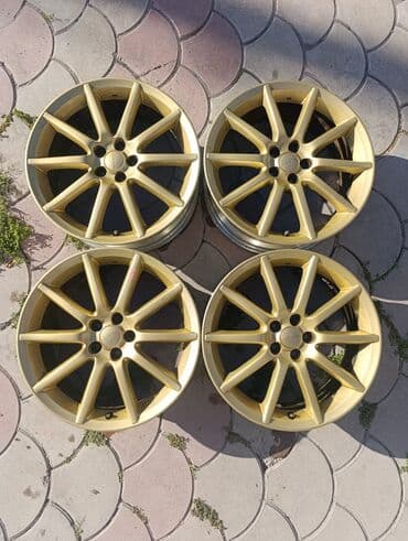 оригинальные штампованные диски опель: Литые Диски R 18 Subaru, Комплект, отверстий - 5, Б/у — 3