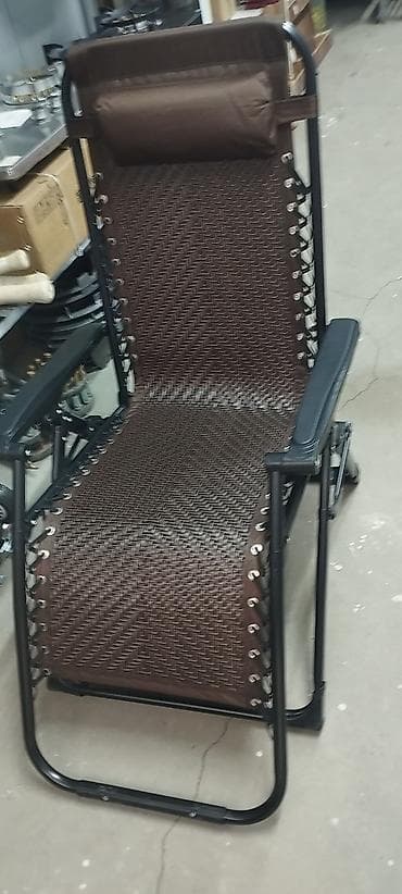 для бассейна: Шезлонг Металл — 1