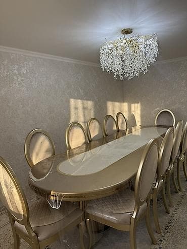 венские стулья купить: Стол и стул для зала, Новый, цвет - Золотой — 2