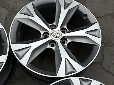 01: Литые Диски R 18 Lexus, Комплект, отверстий - 5, Б/у — 8