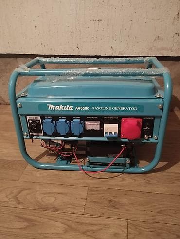 Генераторы: Бензиновый генератор Makita AV6500 (6500AV) Основные характеристики — 3