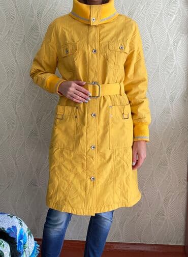 classic: Пальто, Классика, Осень-весна, Полиэстер, По колено, С утеплителем, L — 1