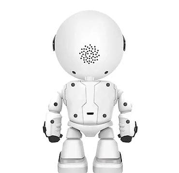 Свадебные платья и аксессуары: IP-камера-робот с ночным видением и обзором 360° Умная охранная Wi‑Fi — 4