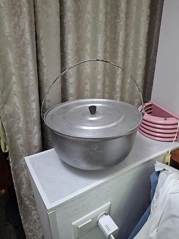 Продаю советский казан, котелок подвесной, 10 литров. В отличном at lalafo.kg Продаю советский казан, котелок подвесной, 10 литров. В отличном