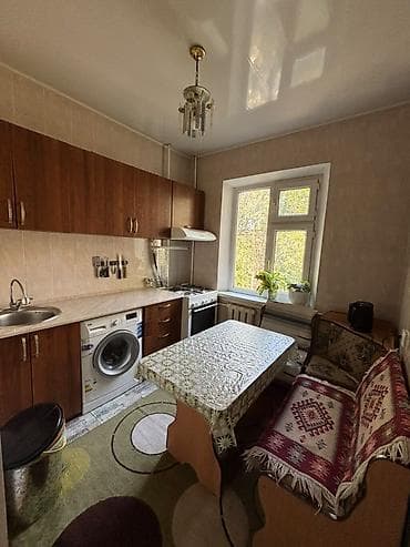 2 комнаты, 52 м², Аламедин-1 мкр 105 серия, 3 этаж, Косметический ремонт — 5