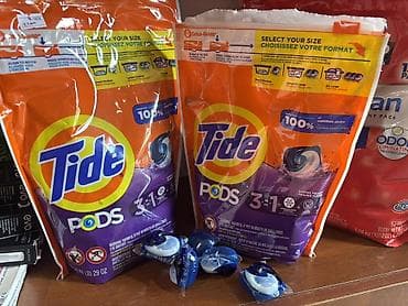 порошок капсула: Средство для стирки: Капсулы, Tide, Розница — 3
