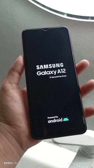 samsung a03: Samsung Galaxy A12, Б/у, 32 ГБ, цвет - Красный, 2 SIM — 2