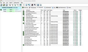 ПК үчүн маалымат алып жүрүүчү, Колдонулган, Toshiba, HDD, 4 ТБ, 3.5", ПК үчүн — 3