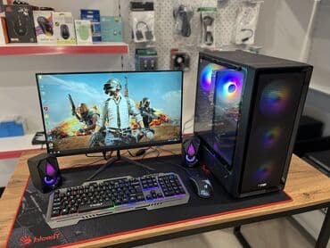 домашний компьютер игровой: Компьютер, ядер - 12, ОЗУ 32 ГБ, Для несложных задач, Новый, Intel Xeon, AMD Radeon RX 580, NVMe — 1